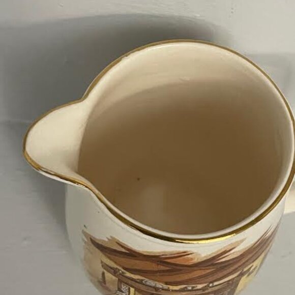 Charming  Falcon Ware Lawrence & Grundy Jug/ Pitcher Vintage English Jug - Picture 9 of 11